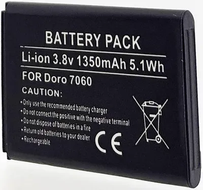 Produktbild von Batterie kompatibel mit DORO DORO 7050 - Otech