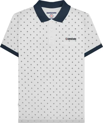 Obrázek produktu pro Lambretta - Pánská polokošile "AW24" LB218 (L) (bílá/navy blue)