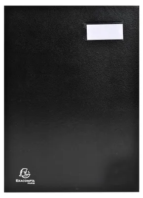 Produktbild von Exacompta Unterschriftenmappe Direktion, 20 Fächer, 24x32cm - Schwarz - 24211E