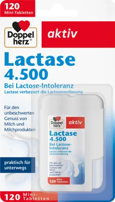 Produktbild von Doppelherz Lactase 4.500 120St
