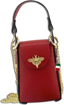 Produktbild von Florence Leder Tasche Umhängetasche rot OTF813R