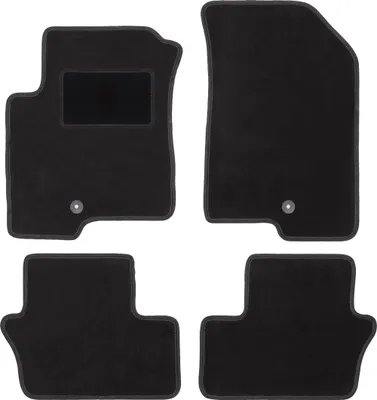 Produktbild von Schwarze Velours-Fußmatten für: Dodge Caliber Fließheck (2006-2011)