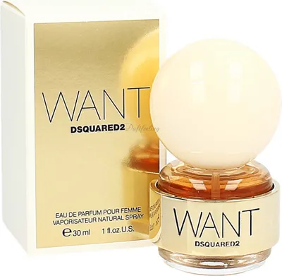 Produktbild von Dsquared2 Want, Frauen, 30 ml, Mandarine, Neroli, Vanille, Spray