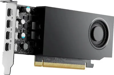 Image de PNY Quadro A400                    4GB GDDR6 4xmDP LP