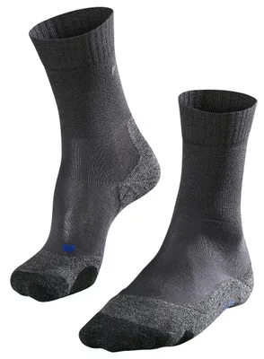 Produktbild von FALKE TK2 Cool dames wandelsokken, grijs (asphalt melange)