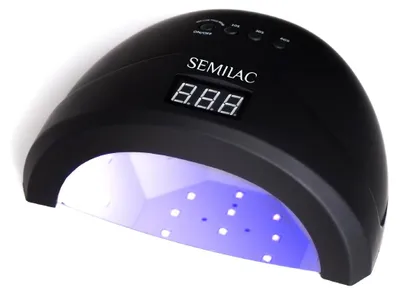 Obrázek produktu pro SEMILAC UV-LED lampa na nehty 24W/48 Kompletně černá
