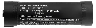 Image de CELLONIC 1x Batterie pour Casque micro compatible avec RealWear CommWear HMT-1,B1200G - (3400mAh , 3.7V)