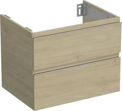 Obrázok produktu pre Skrinka pod umývadlo Jungborn TRENTA dub kendal prírodný 70 x 56 x 49,8 cm