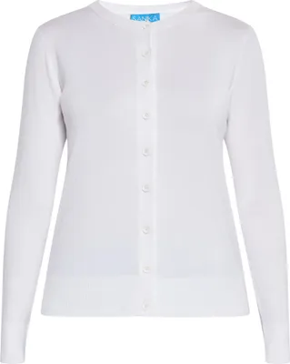 Produktbild von SANIKA damen strickjacke - weiss, M