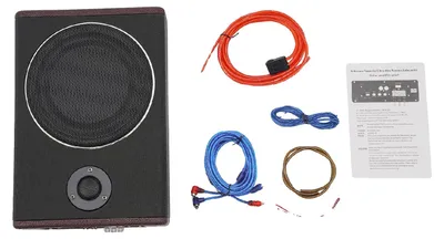 Productafbeelding van Auto-subwoofer, 600W maximaal vermogen, 8 inch groot, 12V spanning, 4 Ω impedantie, dual-modus functionaliteit