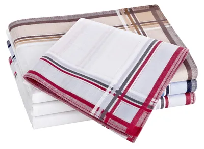 Produktbild von Tobeni 12 Stück Herren Stoff Taschentücher Herrentaschentücher Stofftaschentücher 100% Baumwolle-Satin, Farbe:Design 23, Grösse:41 cm x 41 cm