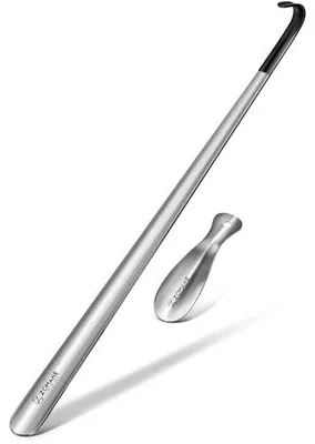 Zdjęcie produktu dla Łyżka do butów metalowa 72 cm dla seniorów mężczyzn kobiet