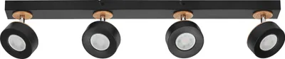 Produktbild von OSRAM 4099854471056 Deckenanbau-Leuchte aus unterschiedlichen Materialitäten mit flexiblen Strahlern 19.20 W 1250 lm