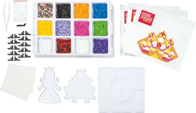 Produktbild von Bastelset Bügelperlen Prinzessin