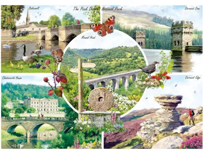 Productafbeelding van GIBSONS Puzzel: De Peak District, 1000 stukjes. (DLC)