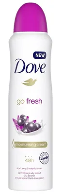 Zdjęcie produktu dla Dove Go fresh Acai & waterlili Antyperspirant, 150 ml