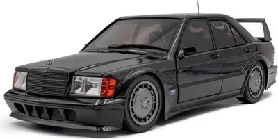 Produktbild von Solido 421186486 Mercedes 190 W201 Evo 2 1990 schwarz 1:18