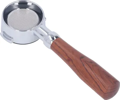 Zdjęcie produktu dla filtr do kawy 58 mm - stop aluminium 2 uszy na dole bez jednowarstwowego sitka filtrującego