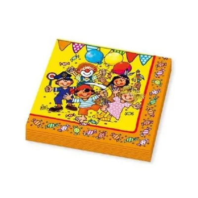 Produktbild von LUTZ MAUDER Kindergeburtstag Servietten Partykids