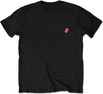 Zdjęcie produktu dla The Rolling Stones Classic Tongue (Back Print) Black XL Koszulka