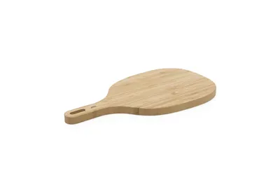 Produktbild von Schneidebrett mit Griff, Bambus, 35 x 18 cm - Kieselstein