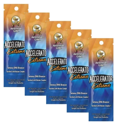 Immagine prodotto di Australian Gold Accelerator Extreme Per L'Abbronzatura 5 Pezzi Set Per L'Abbronzatura