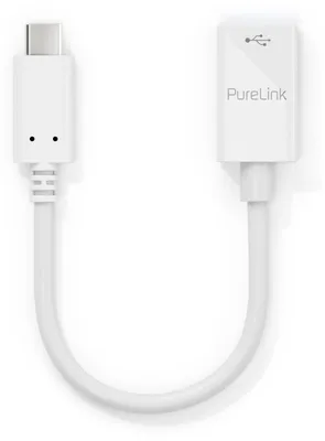 Zdjęcie produktu dla PureLink IS230, 0,1 m, USB C, USB A, Biały