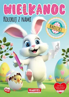 Produktbild von Malbuch Ostern Farbe mit uns mit den meisten Aufklebern Martel