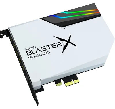 Productafbeelding van CREATIVE Sound BlasterX AE-5 Plus Pure Edition PCI-e gaming-geluidskaart