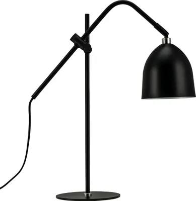 Produktbild von Tischlampe, Tischleuchte, Nachttischlampe, Schreibtischlampe, LED Leselampe, Easton Schwarz