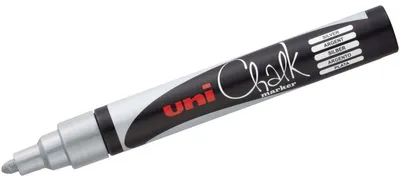 Produktbild von Uni-Ball ChalkGlass PWE5M AR, Silber, 1 Stück(e)