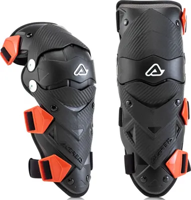 Obrázek produktu pro Dětské chrániče kolen ACERBIS Impact EVO Junior homologované černá/červená
