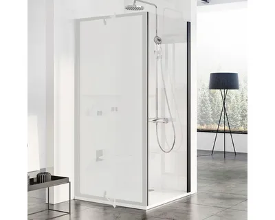 Obrázok produktu pre Sprchová zástena RAVAK Pivot PPS-80 black+Transparent 90G40300Z1