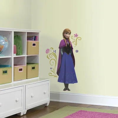 Produktbild von RoomMates Anna Wandsticker Set, 10 Sticker für Kinderzimmer, 0,37 m Breite