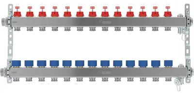 Produktbild von REHAU Verteiler HKV-D AG V2A, 13 Kreise, 1 Stk.