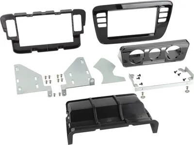 Produktbild von 2-DIN Radioblende  VW Up / Seat Mii / für Skoda Citigo piano schwarz