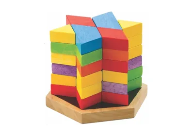 Produktbild von Hier sind die Holzwürfel, sechseckig