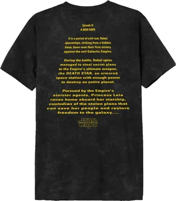 Produktbild von Star Wars T-Shirt Herren Episode 1 schwarz S