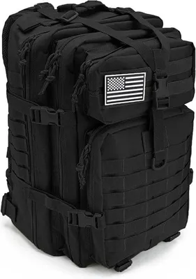 Produktbild von Famanu 45L Taktischer Militär Rucksack - Outdoor, MOLLE, Wasserfest