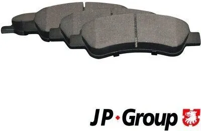 Produktbild von JP GROUP Bremsbeläge Satz Hinten für FIAT Ducato Kastenwagen (250, 290) 4163701310