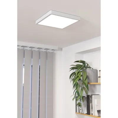 Produktbild von Eglo LED Deckenleuchte Aufbaupanel Fueva 5 Weiß 29x29cm 20,5W 2400lm Warmweiß 3000K