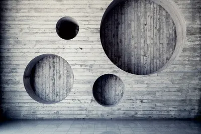 Produktbild von Fototapete - Geometric Background 375x250cm - Vliestapete