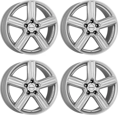 Produktbild von 4 Dezent KG silver Felgen 9.5Jx19 5x112 für Mercedes Benz Cle E M R