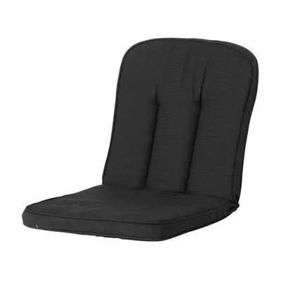 Produktbild von Madison Tuinstoelkussen Classic 94x48 cm Rib schwarz, wasserabweisend, passend für Royal Garden und Kettler Stühle