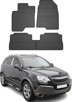 Image de Tapis de Sol pour Opel Antara 2006-2017 OMAC Noir Caoutchouc