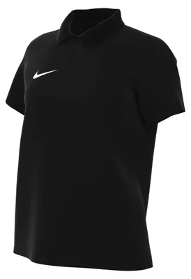 Zdjęcie produktu dla NIKE Dri-Fit Park 26, damska koszulka polo do piłki nożnej, krótki rękaw, kolor: czarny/biały, model: IB1172-01