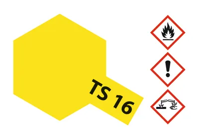 Produktbild von TAMIYA TS16 TS16 Gelb , glänzend - Spraydose 100ml