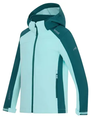 Produktbild von Regatta Softshelljacke Kinder mit Kapuze Haydenbury, Farbe:Grün, Kinder Größen:140