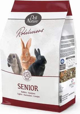 Produktbild von Deli Nature Rodelicious Senior Kaninchen - Mischung für ältere Kaninchen 2,5kg Deli Nature