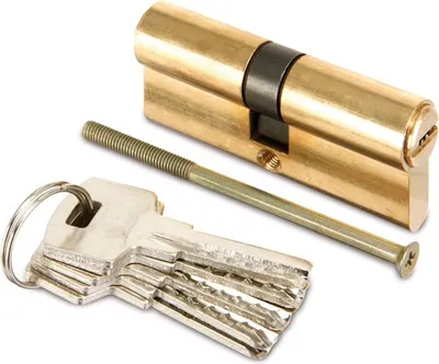 Produktbild von KRAFTMANN 8093 Messing-Schließzylinder, 70 mm